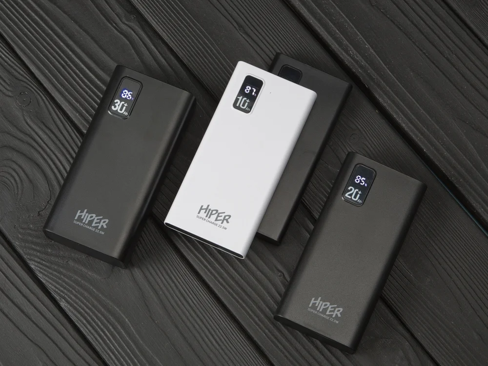 Портативный внешний аккумулятор FAST 30000 mAh черный - фото 12