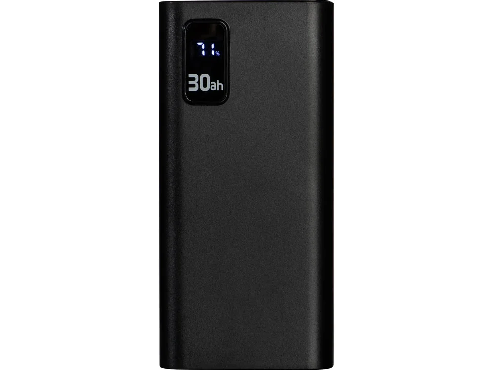 Портативный внешний аккумулятор FAST 30000 mAh черный - фото 2