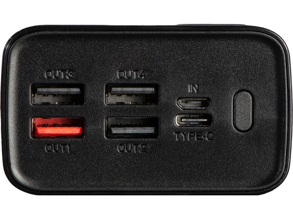Портативный внешний аккумулятор FAST 30000 mAh черный - фото 5