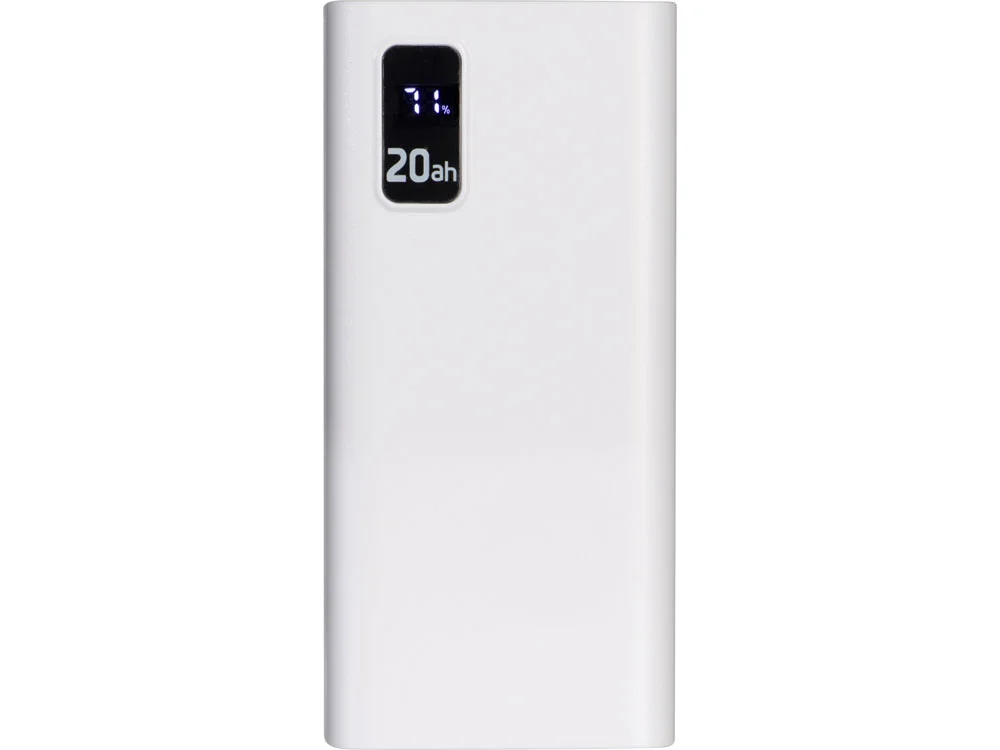 Портативный внешний аккумулятор FAST 20000 mAh белый - фото 2