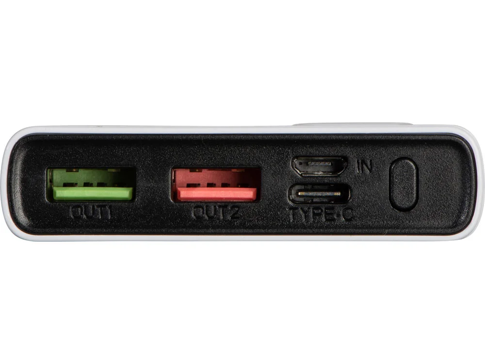 Портативный внешний аккумулятор FAST 10000 mAh белый - фото 5