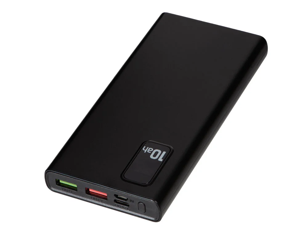 Портативный внешний аккумулятор FAST 10000 mAh черный - фото 4
