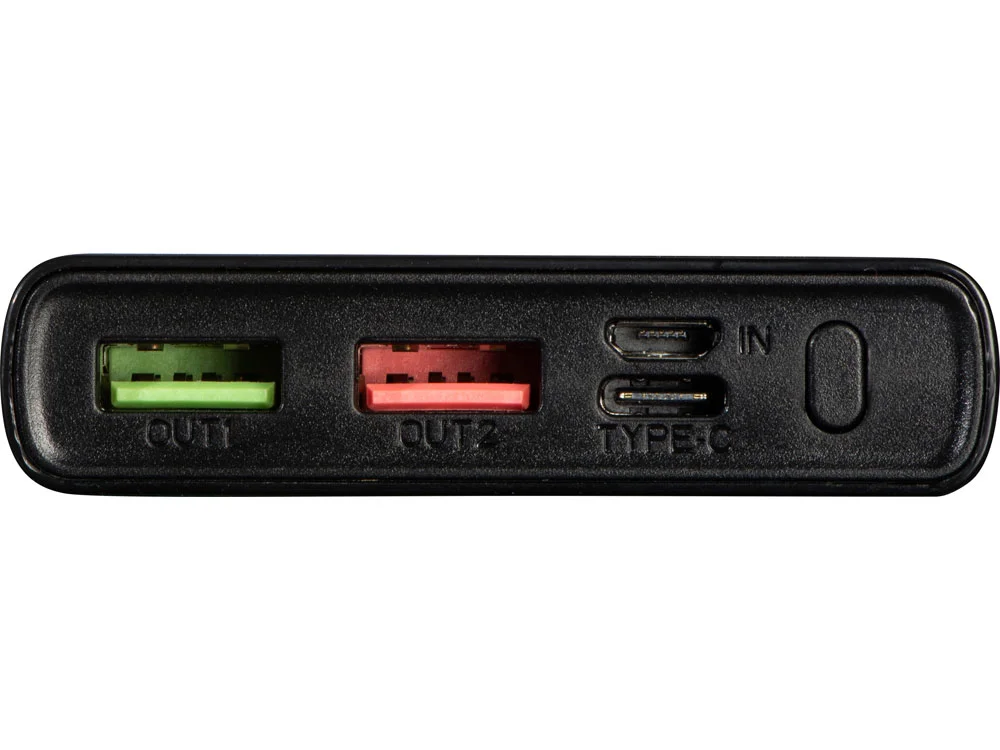 Портативный внешний аккумулятор FAST 10000 mAh черный - фото 5