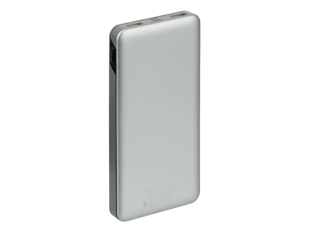 Портативный внешний аккумулятор MFX 10000 mAh серебристый - фото 2
