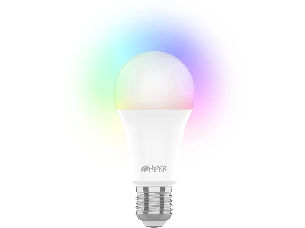 Умная LED лампочка IoT A60 RGB белый - фото 1
