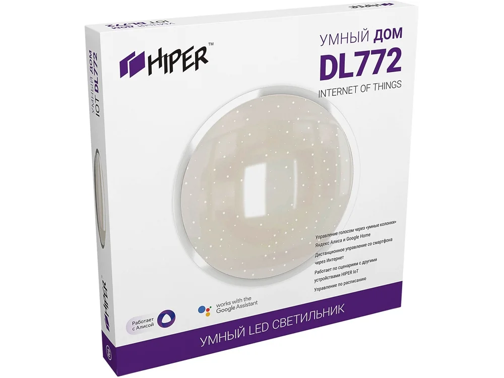 Умная потолочная лампа IoT Light DL772 белый - фото 5