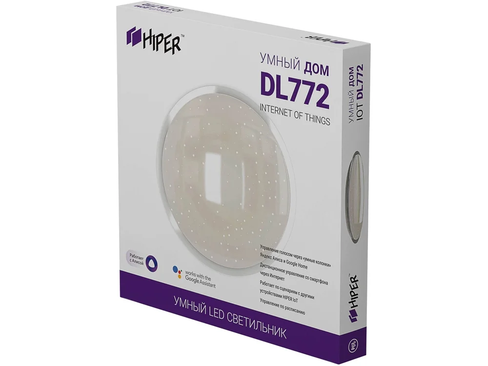 Умная потолочная лампа IoT Light DL772 белый - фото 6
