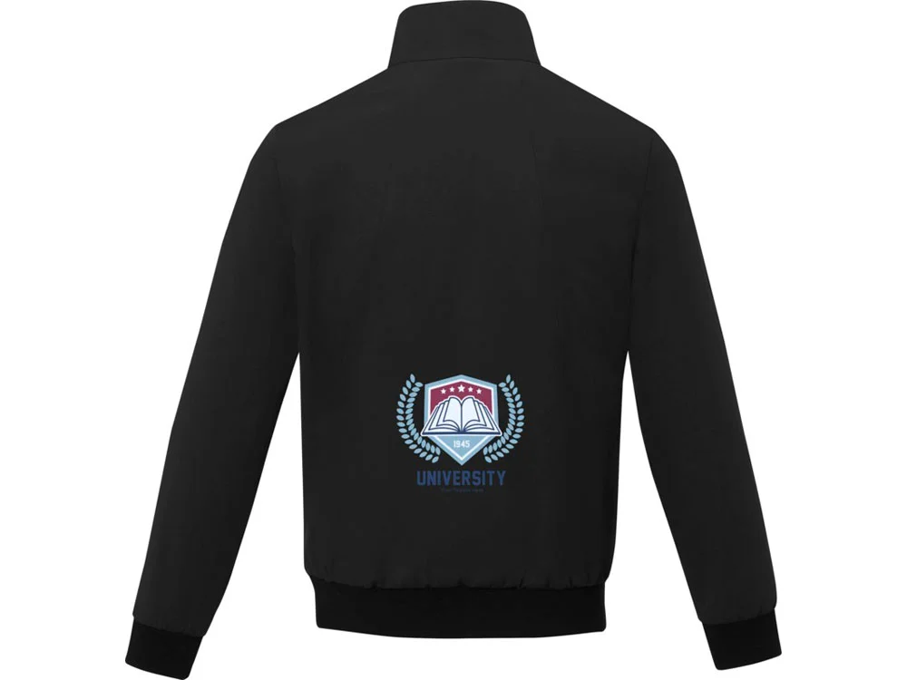 Легкая куртка-бомбер Keefe унисекс черный 2XL - фото 5
