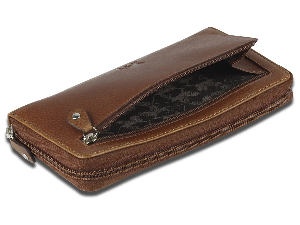 Кошелек «Don Montez», коньячный - фото 6