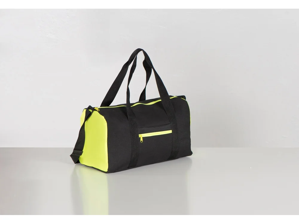 Спортивная сумка Master черный/неоновый зеленый - фото 11