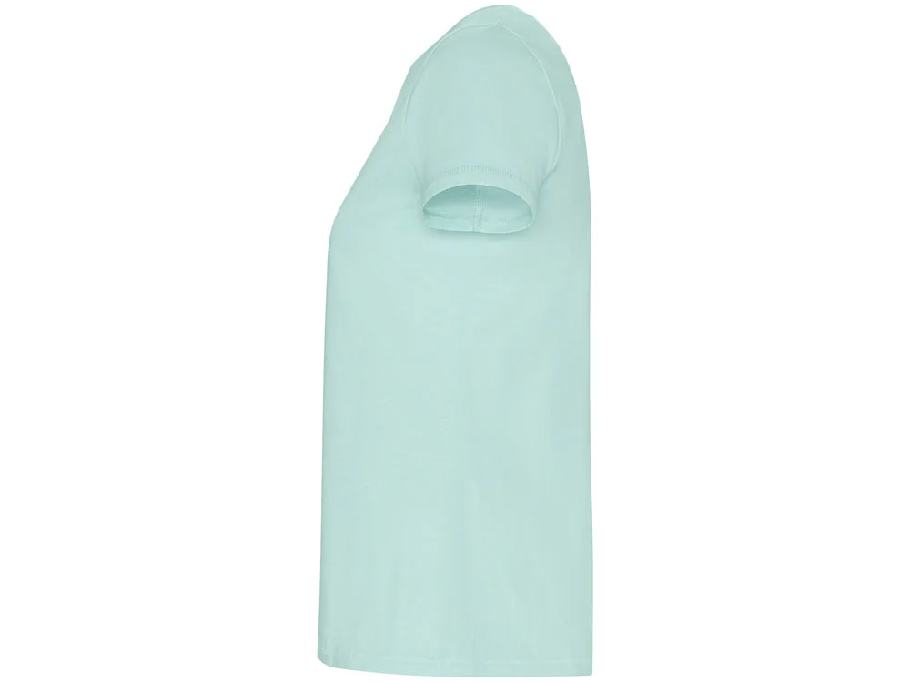 Футболка из органического хлопка «Golden Woman» женская, ментоловый, S - фото 3
