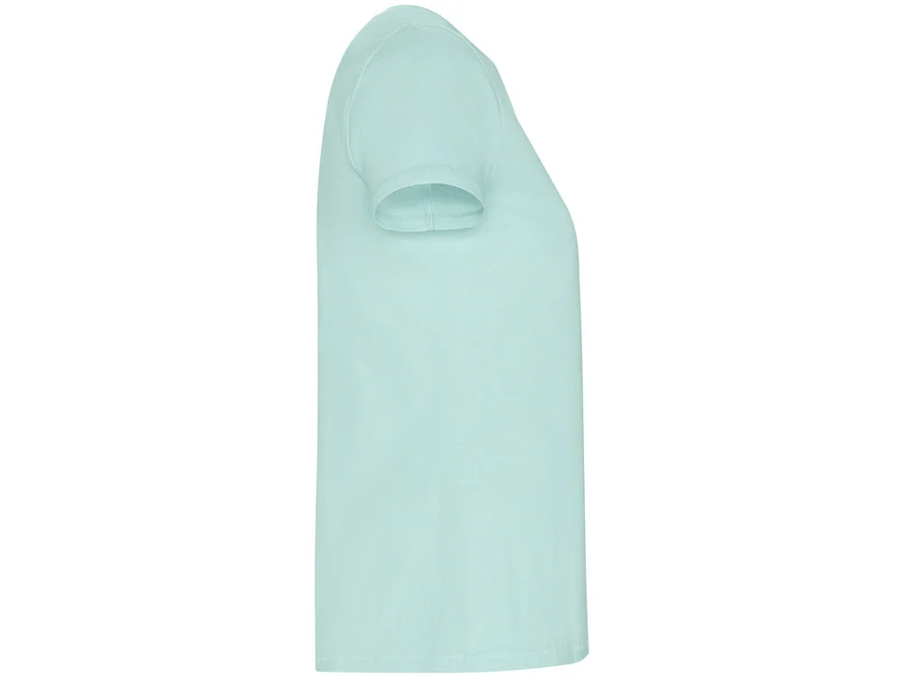 Футболка из органического хлопка «Golden Woman» женская, ментоловый, S - фото 4