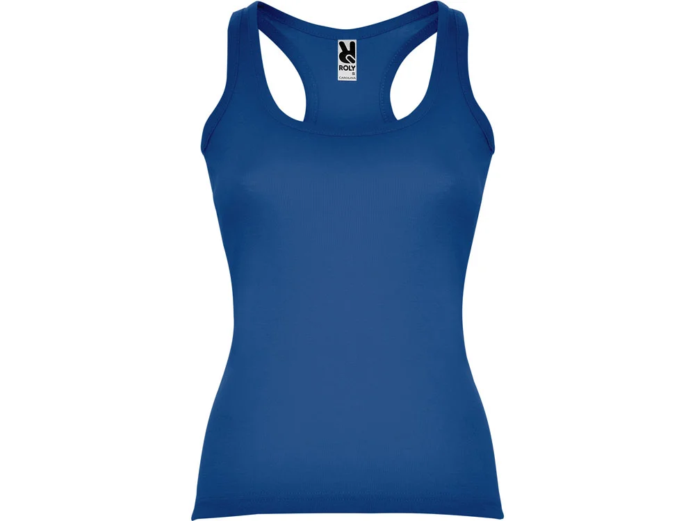 Майка «Carolina» женская, королевский синий, 2XL