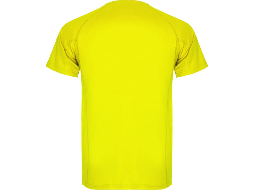 Спортивная футболка Montecarlo мужская неоновый желтый XL - фото 2