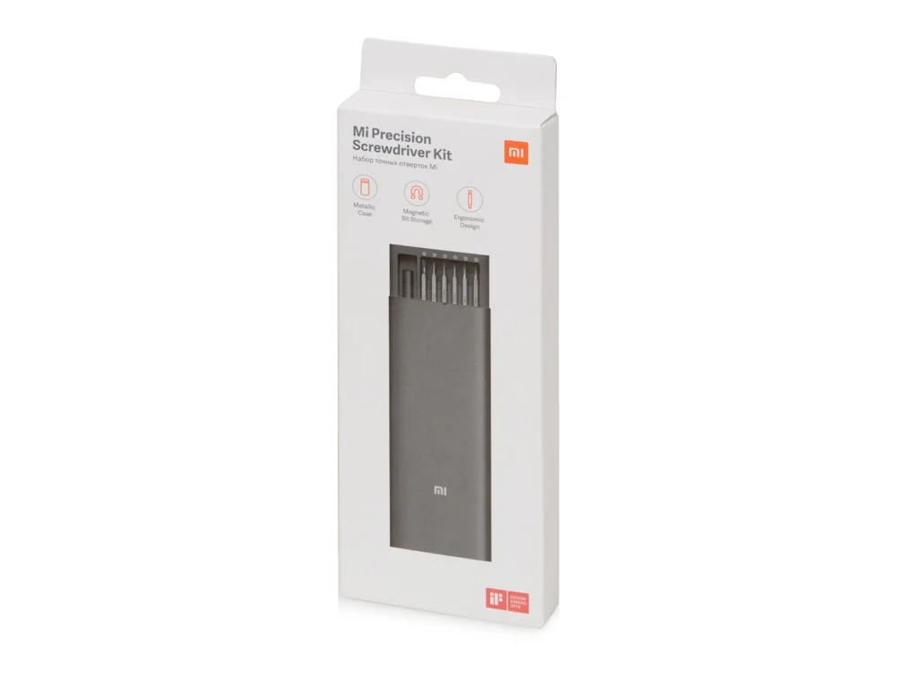 Отвертка с набором насадок Mi Precision Screwdriver Kit темно-серый - фото 9