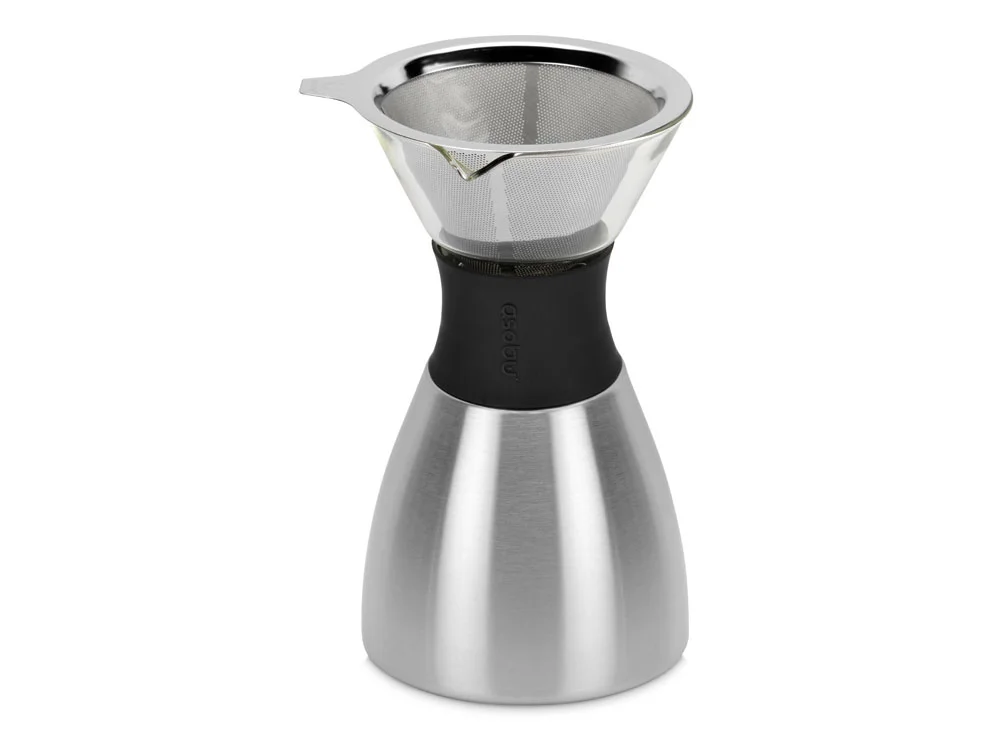 Кофеварка POUR OVER серебристый/черный 1000 мл - фото 3