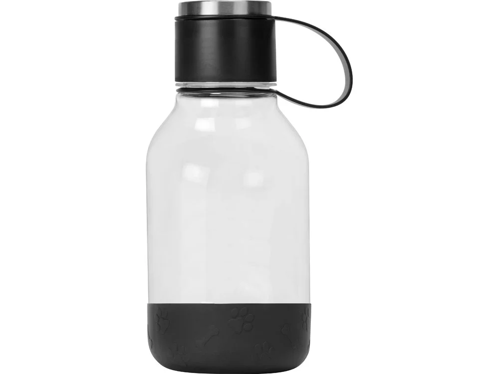 Бутылка для воды 2-в-1 Dog Bowl Bottle со съемной миской для питомцев 1500 мл черный - фото 4