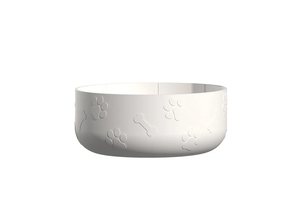 Бутылка для воды 2-в-1 Dog Bowl Bottle со съемной миской для питомцев 1500 мл белый - фото 3