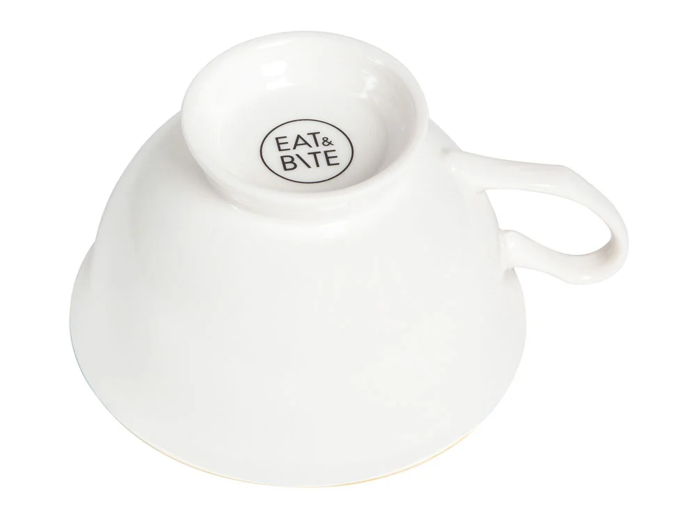 Чайная пара «Preston», белый, золотистый, 200 мл - фото 3