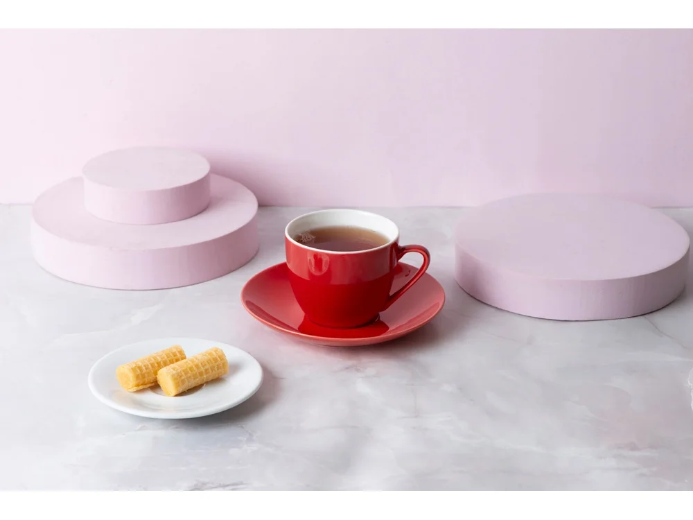 Чайная пара Lotos красный 250 мл - фото 7