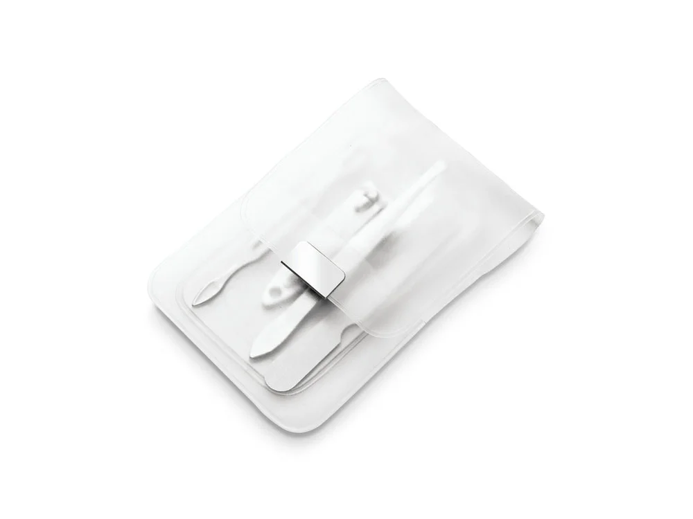 Маникюрный набор LOPEZ серебристый/прозрачный - фото 2