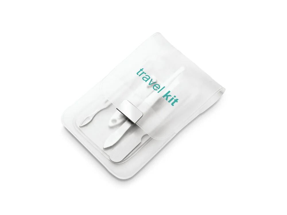 Маникюрный набор LOPEZ серебристый/прозрачный - фото 3