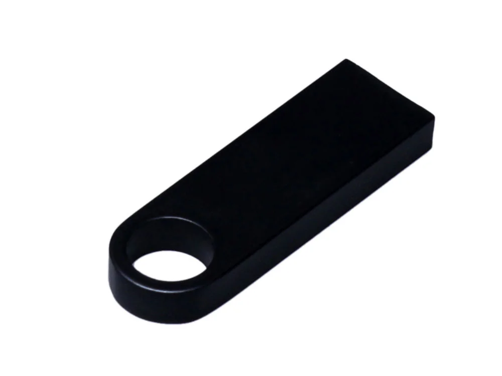 USB 3.0-флешка на 32 Гб с мини чипом и круглым отверстием черный 32Gb - фото 3