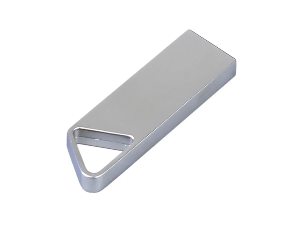 USB 3.0-флешка на 128 Гб с мини чипом и отверстием для цепочки серебристый 128Gb - фото 3