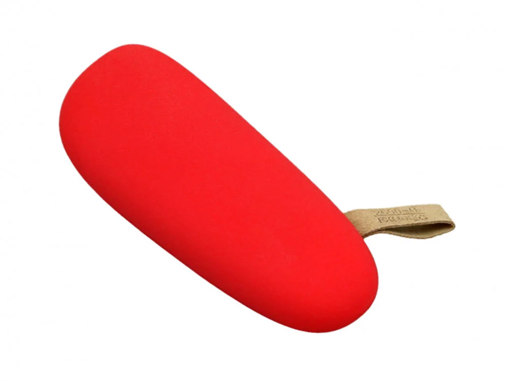 Внешний аккумулятор в форме камня Stone 2600 mAh красный - фото 2