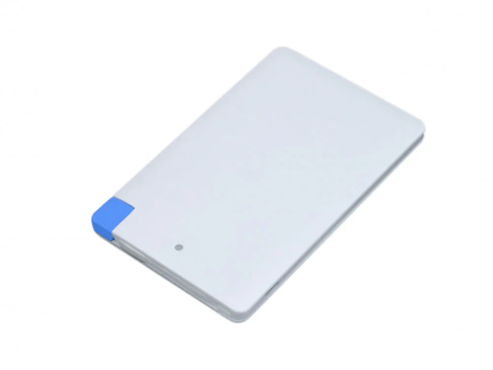 Внешний аккумулятор в форме карты Trunk 2500 mAh синий - фото 1