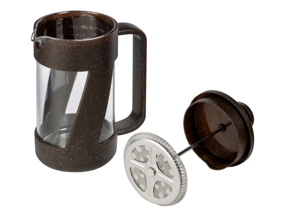 Френч-пресс из кофейных зерен «Paulo», коричневый, 600 мл - фото 2