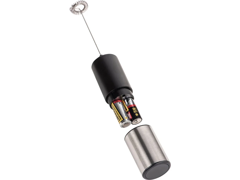 Электрический вспениватель молока Cappuch черный серебристый - фото 6