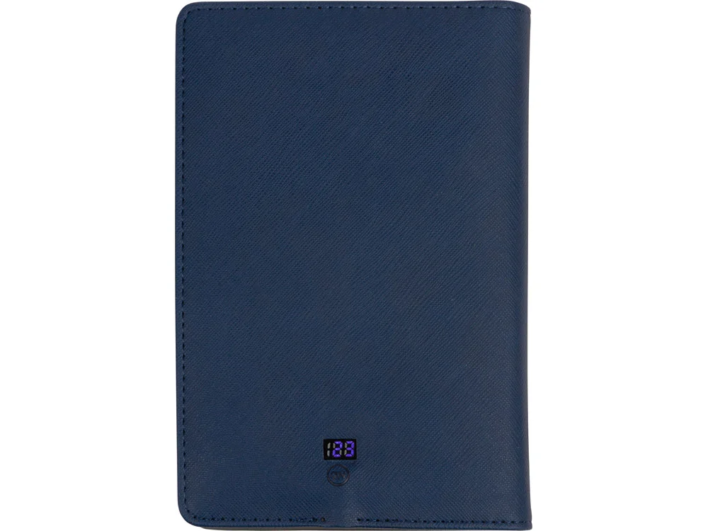 Органайзер с функцией беспроводной зарядки Manner 5000 mAh темно-синий - фото 3