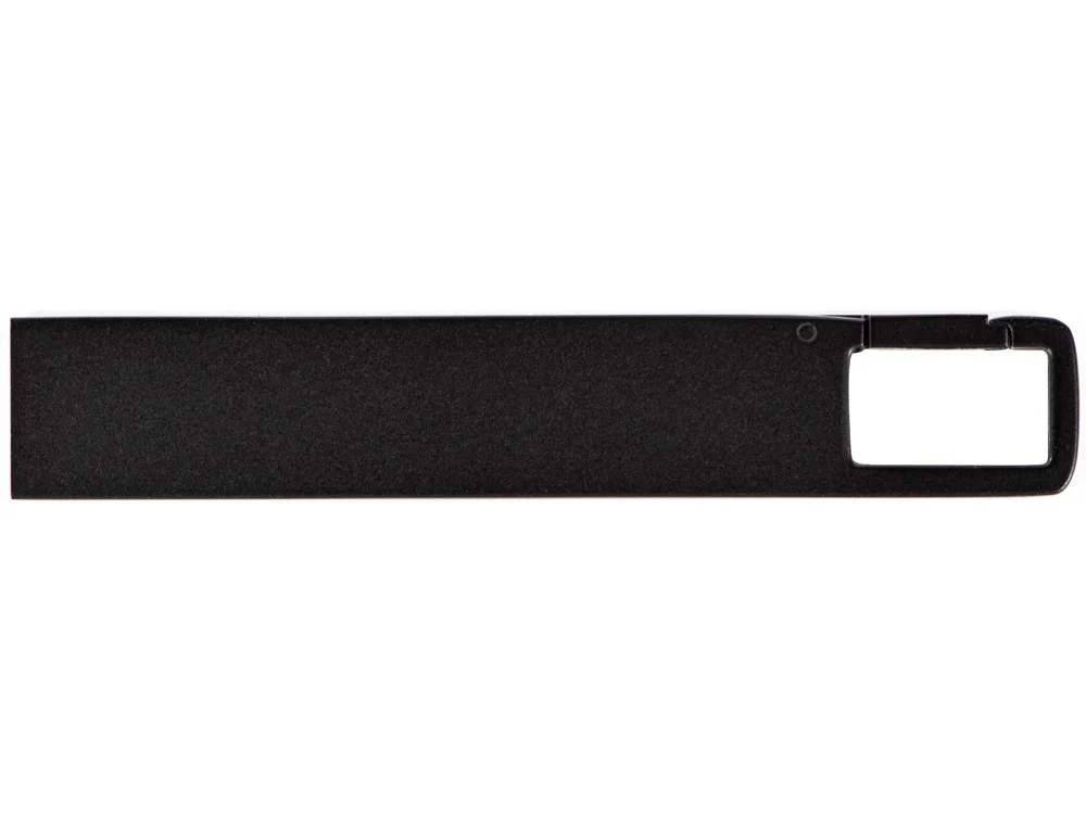 USB 2.0- флешка на 32 Гб c подсветкой логотипа Hook LED темно-серый синяя подсветка 32Gb - фото 3