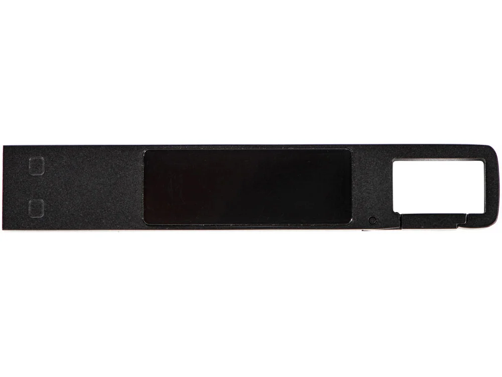 USB 2.0- флешка на 32 Гб c подсветкой логотипа Hook LED темно-серый белая подсветка 32Gb - фото 2