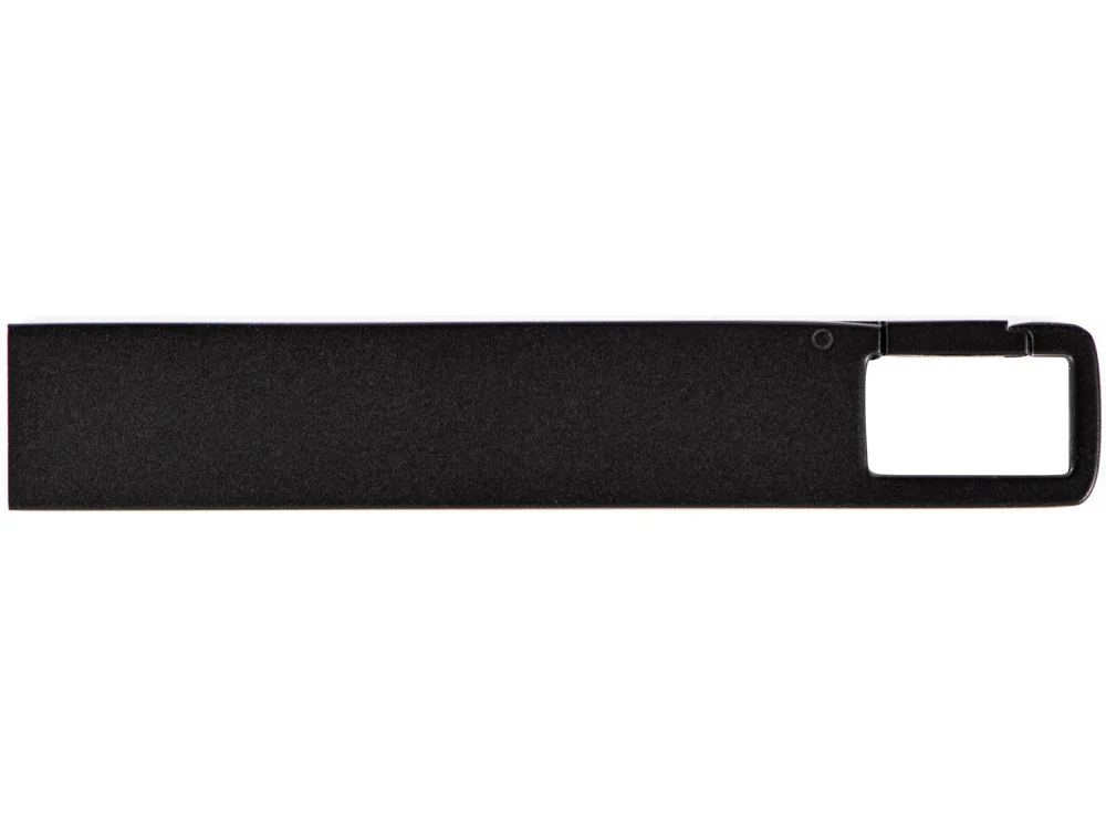 USB 2.0- флешка на 32 Гб c подсветкой логотипа Hook LED темно-серый красная подсветка 32Gb - фото 3