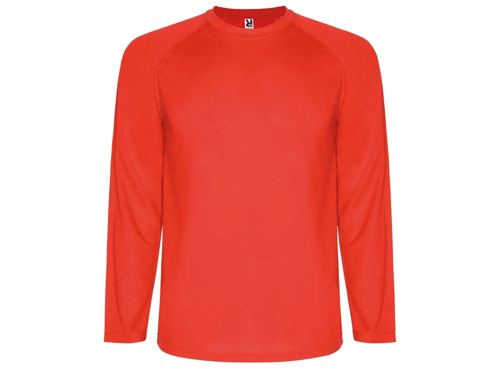Футболка с длинным рукавом Montecarlo мужская красный S - фото 1