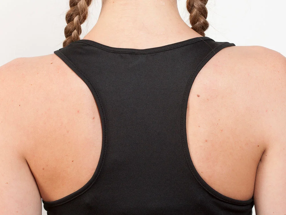 Топ спортивный «Shura» женский, черный, XL - фото 5