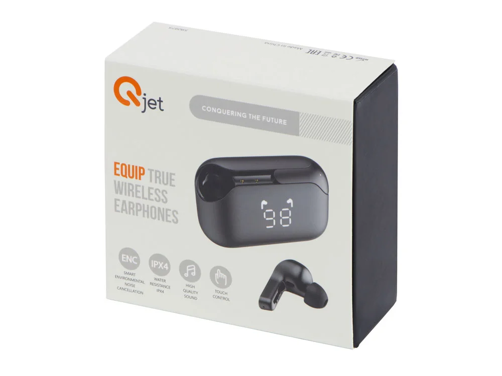 Беспроводные наушники TWS с шумоподавлением ENC «Equip», IPX4 - фото 11