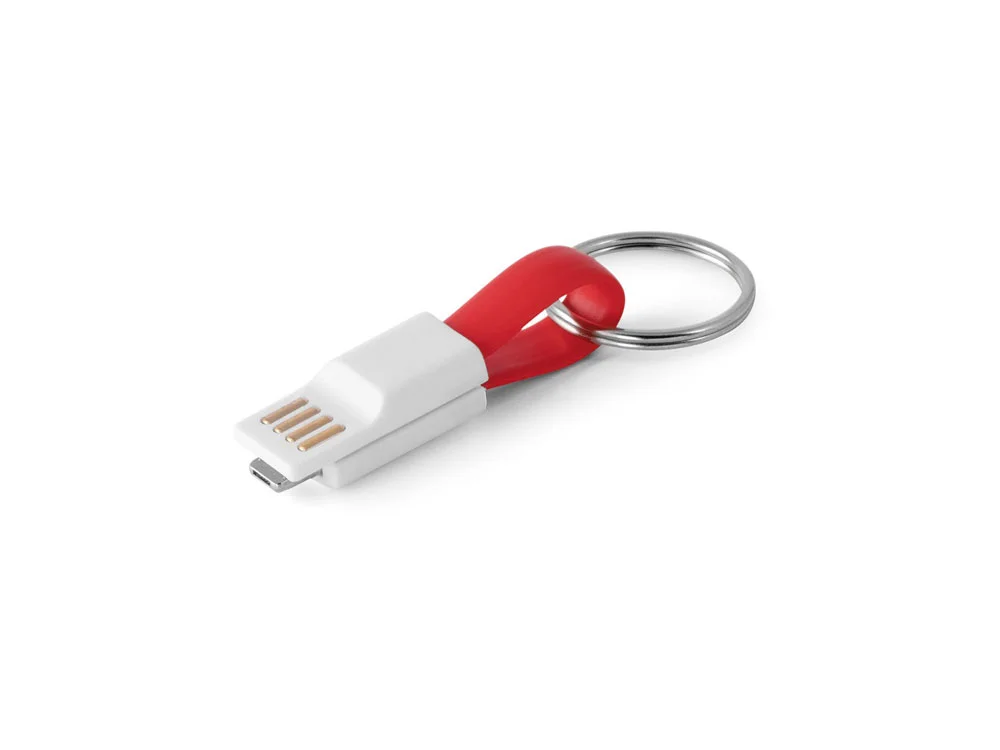USB-кабель с разъемом 2 в 1 RIEMANN красный
