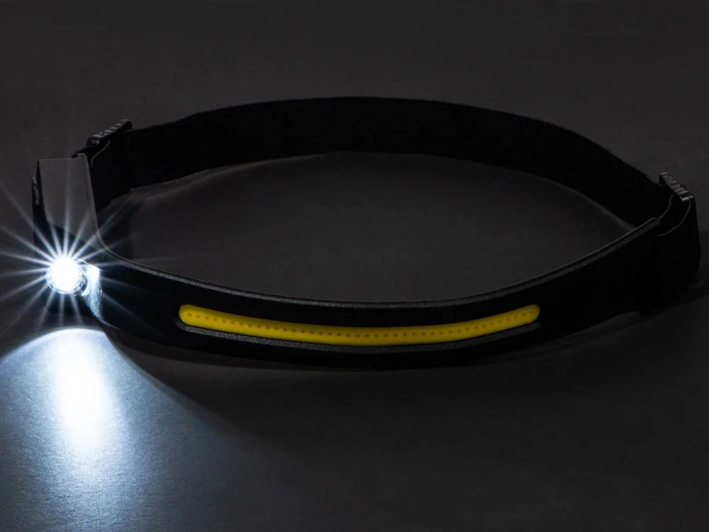 Налобный фонарь 2-в-1 c управлением жестами «Spacelight», черный - фото 5