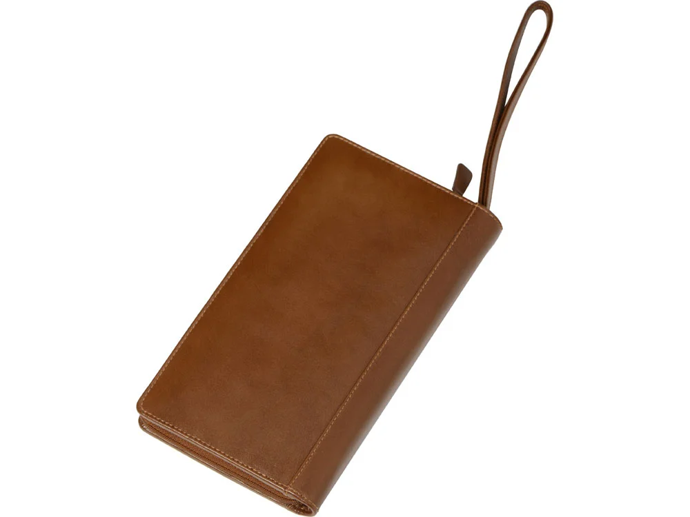Трэвел-портмоне коричневый - фото 6
