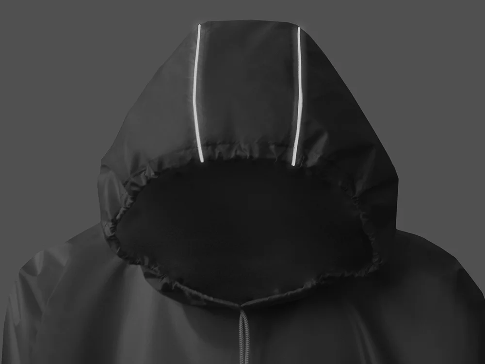 Дождевик-пончо «Galaxy», белый - фото 10