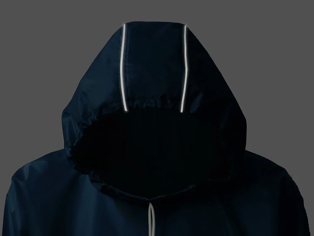 Дождевик-пончо Galaxy классический синий - фото 10