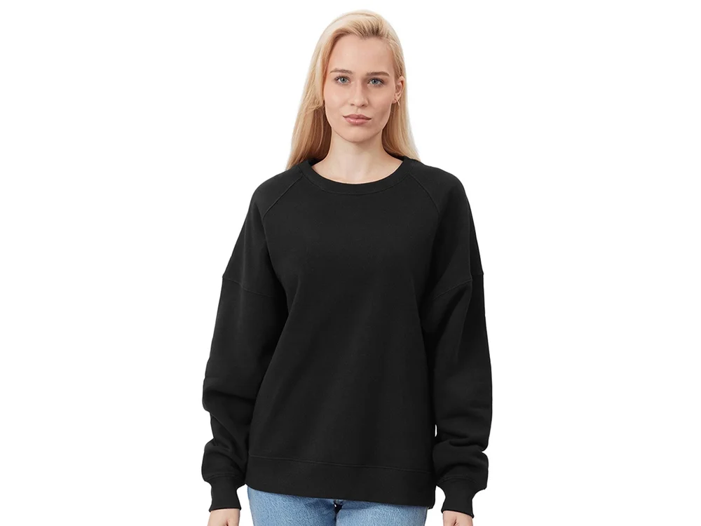 Свитшот оверсайз Paris унисекс черный 2XL - фото 4