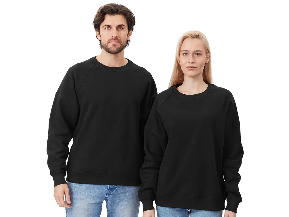 Свитшот оверсайз Paris унисекс черный S