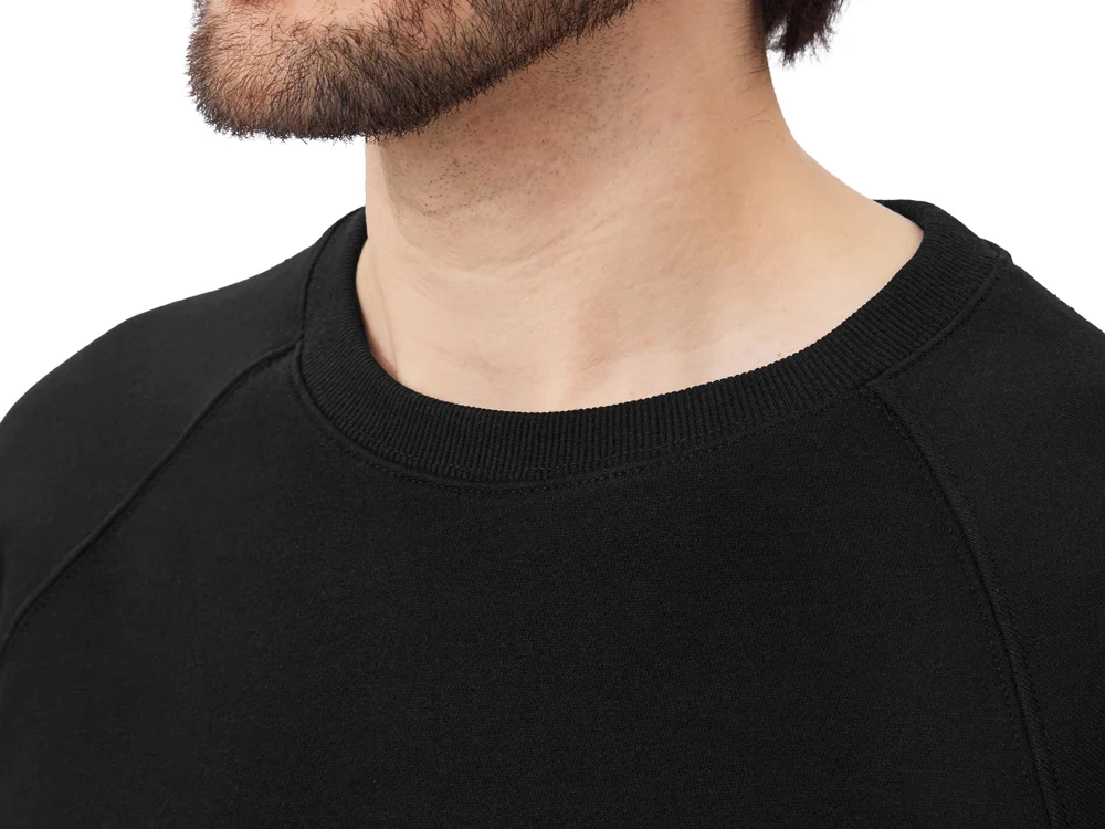 Свитшот оверсайз Paris унисекс черный XL - фото 8