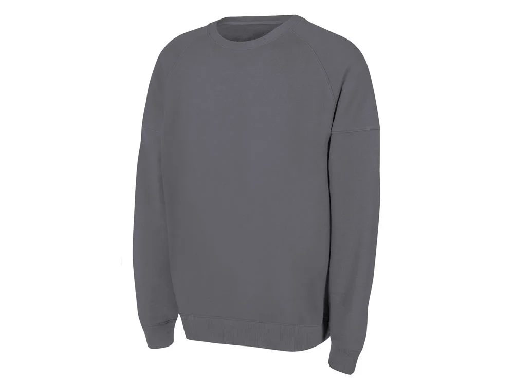 Свитшот оверсайз «Paris», унисекс, темно-серый, L - фото 11