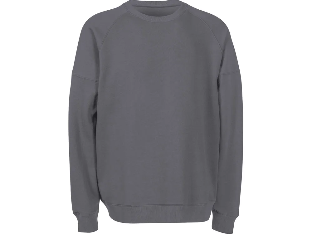 Свитшот оверсайз «Paris», унисекс, темно-серый, L - фото 13