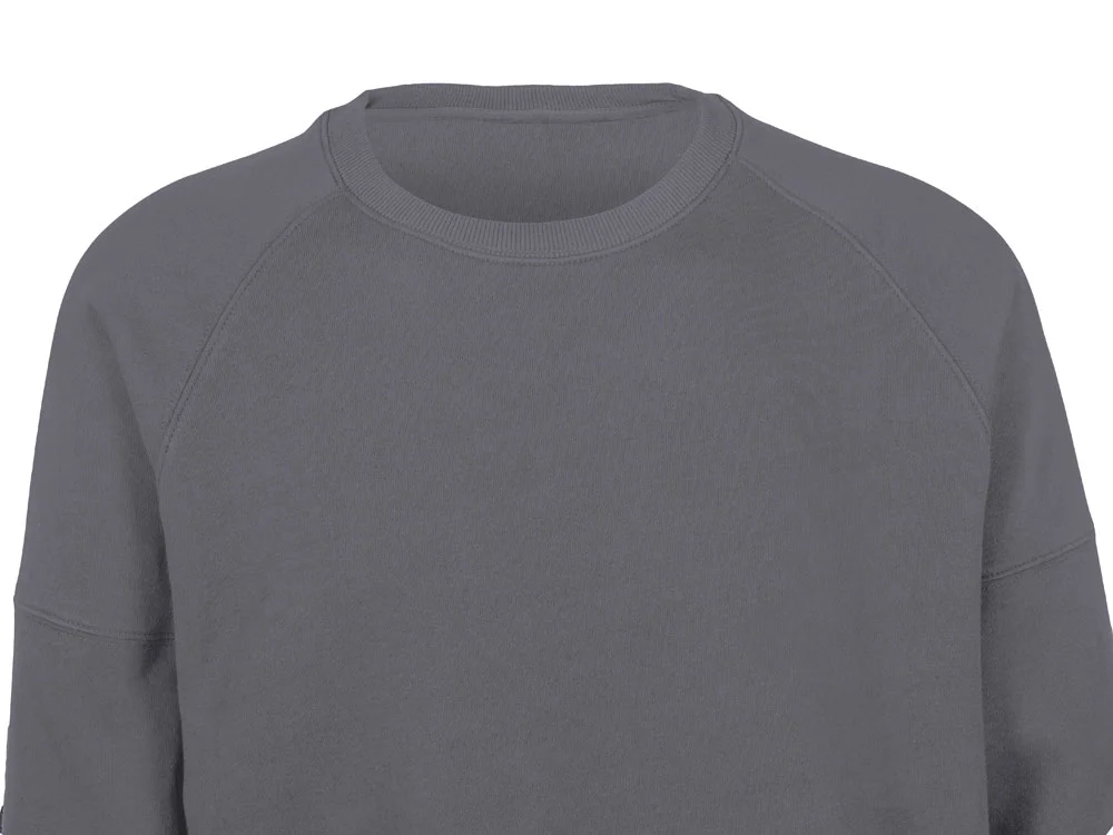 Свитшот оверсайз «Paris», унисекс, темно-серый, L - фото 15